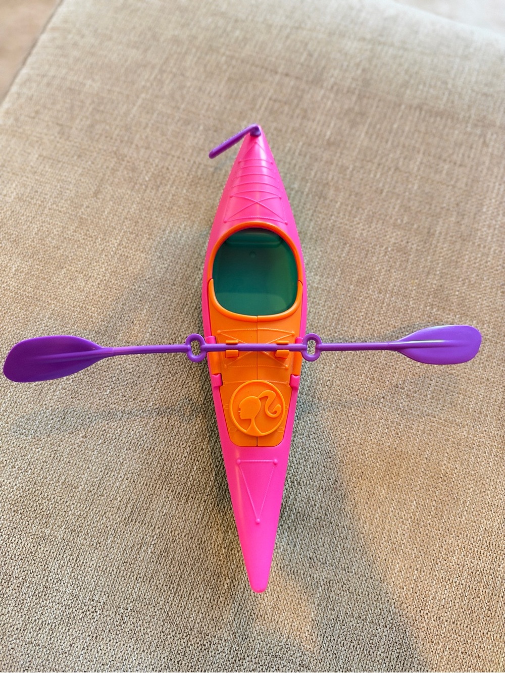Barbie Lets Go Kayak Camp Canoe with Paddle